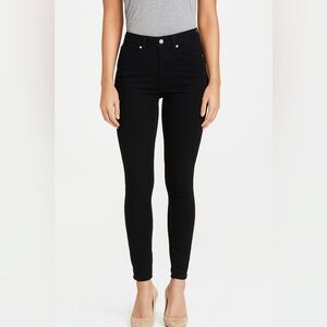 Grana Classic Black Mid Rise Skinny Jeans Women’s Size 27 – Stretch Denim Pants